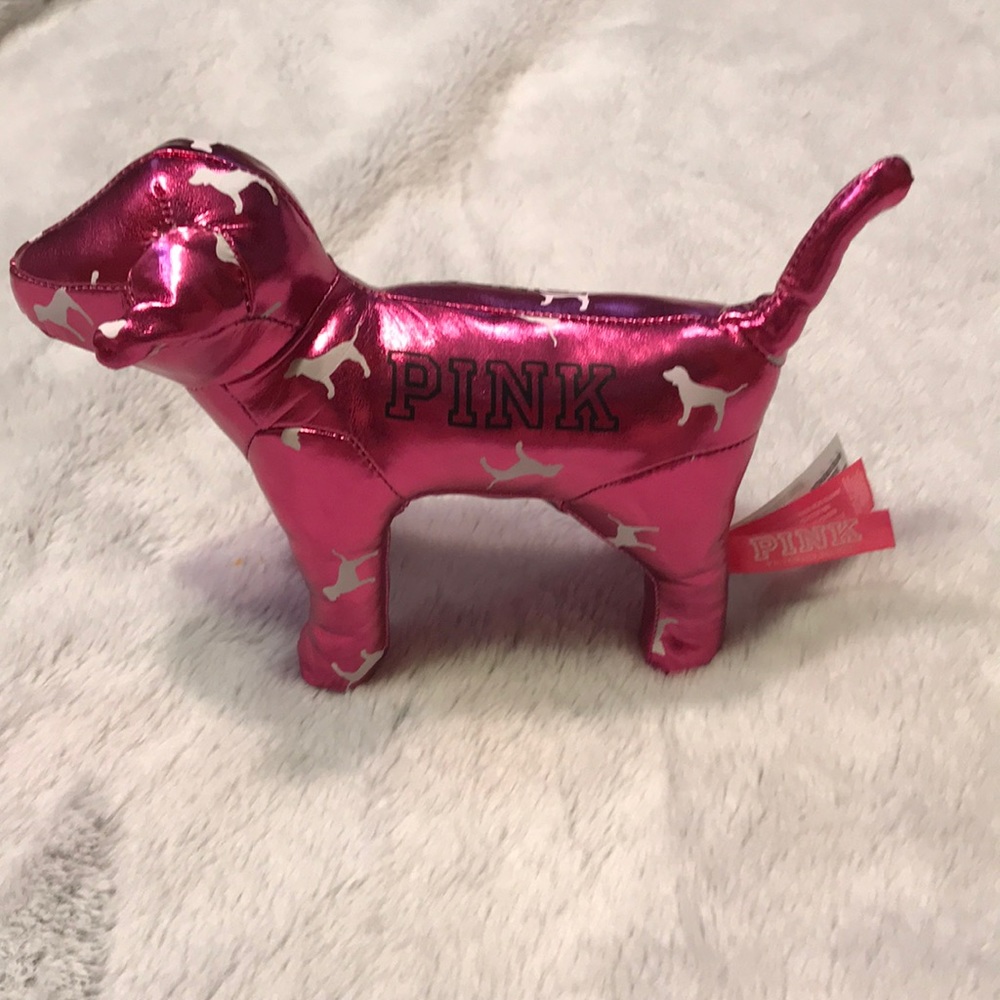 Pink Victoria’s Secret dog